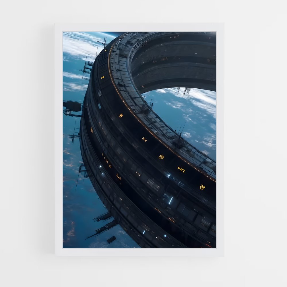 ap-space stations-1 cadre Blanc