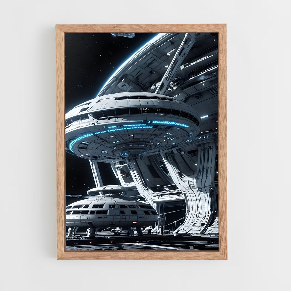 ap-space stations-4 cadre Bois clair