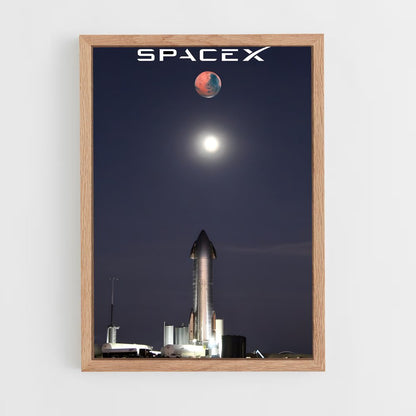 ap-spacex-3 cadre Bois clair