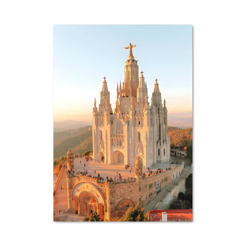 Poster Château de Barcelone