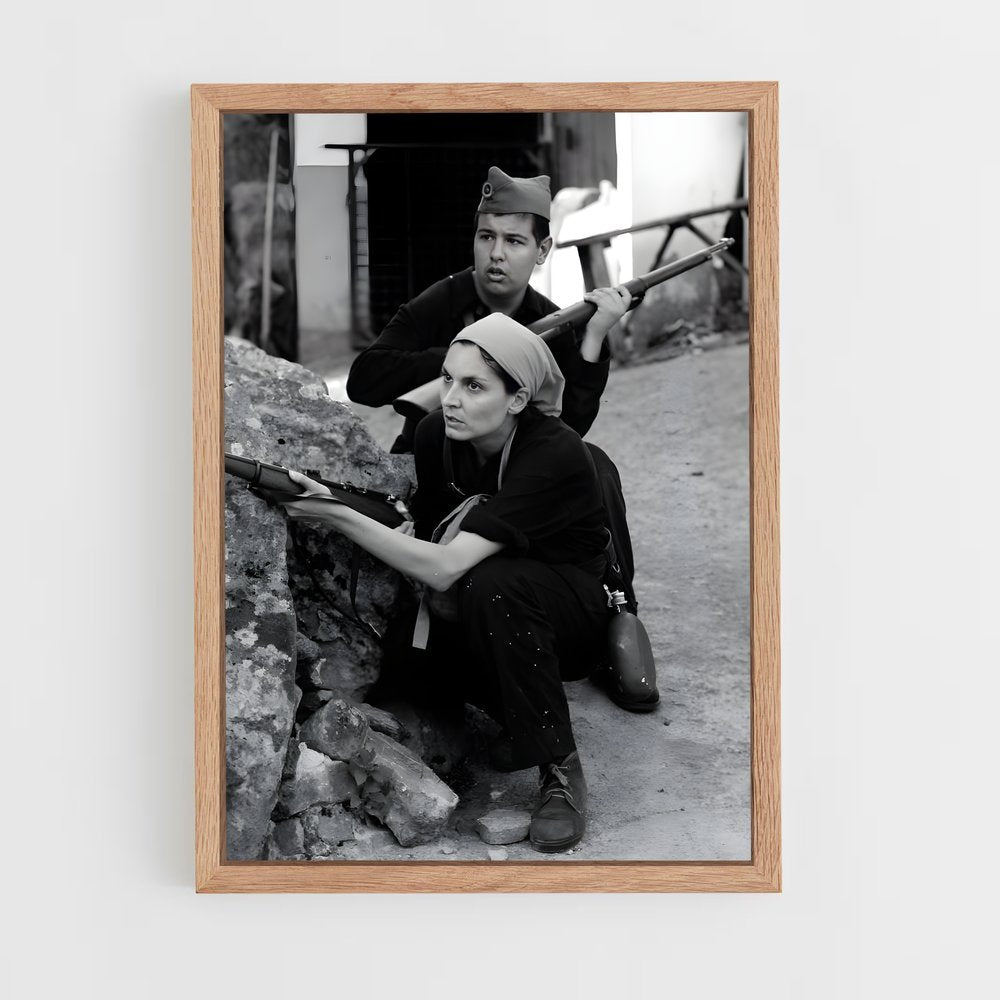 ap-spanish civil war-3 cadre Bois clair