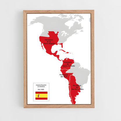ap-spanish empire-1 cadre Bois clair