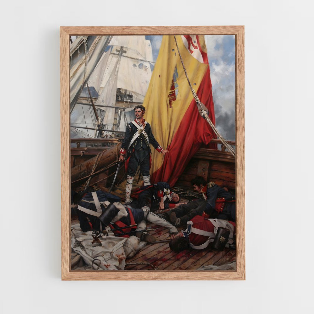 ap-spanish empire-2 cadre Bois clair