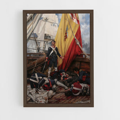 ap-spanish empire-2 cadre Bois foncé