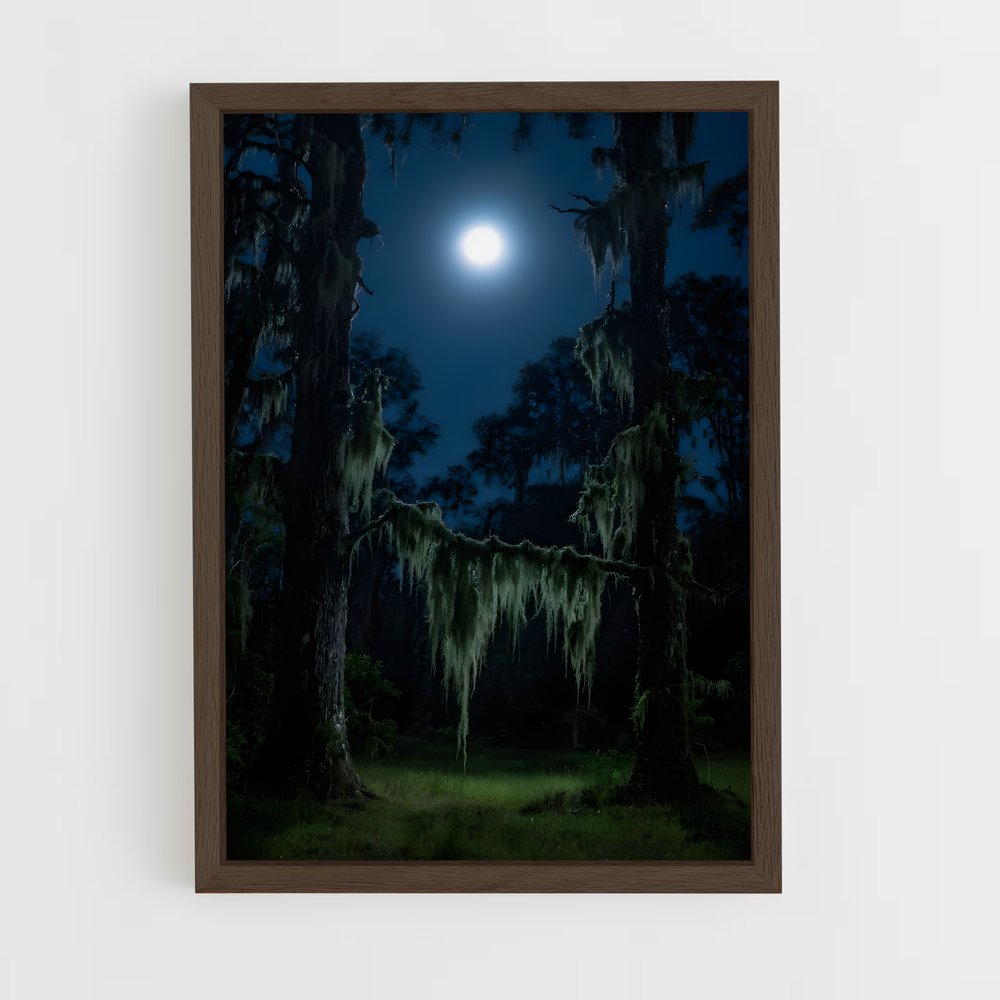 ap-spanish moss-2 cadre Bois foncé