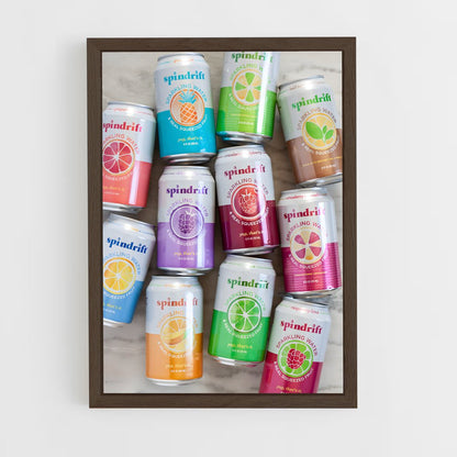 ap-sparkling water-1 cadre Bois foncé