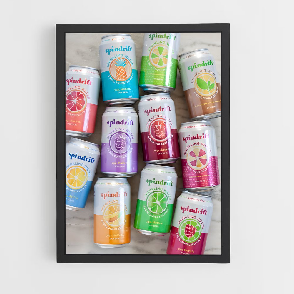 ap-sparkling water-1 cadre Noir