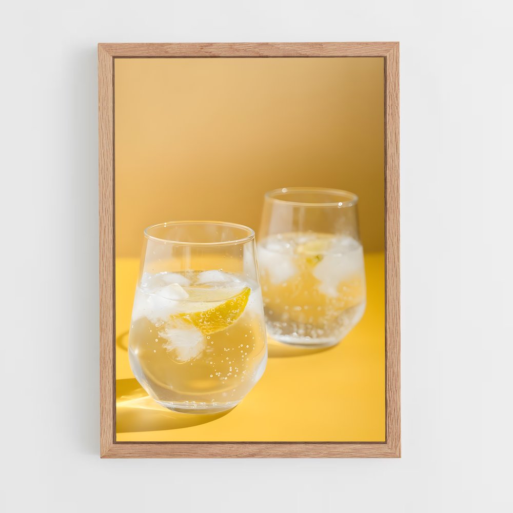 ap-sparkling water-3 cadre Bois clair