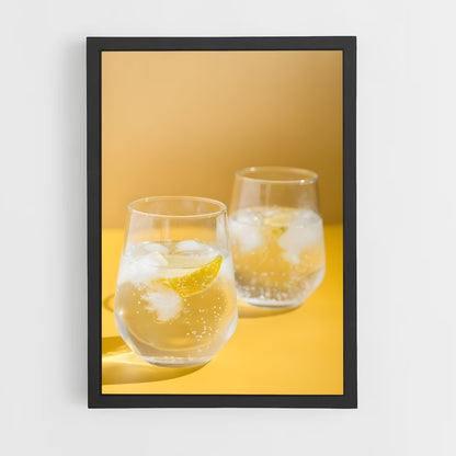 ap-sparkling water-3 cadre Noir