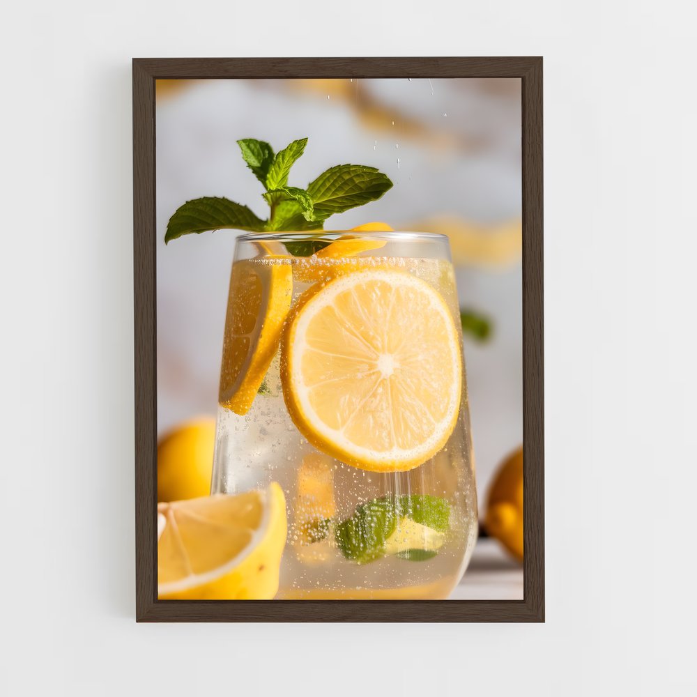 ap-sparkling water-5 cadre Bois foncé