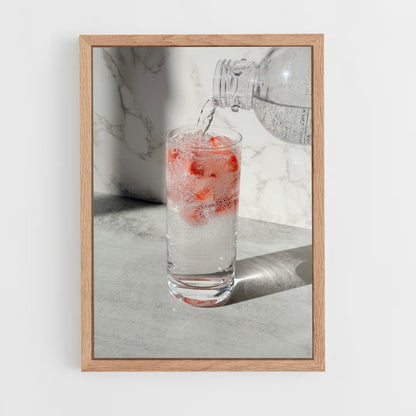 ap-sparkling water-6 cadre Bois clair