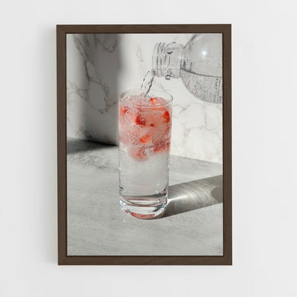 ap-sparkling water-6 cadre Bois foncé