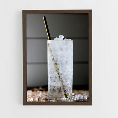 ap-sparkling water-9 cadre Bois foncé