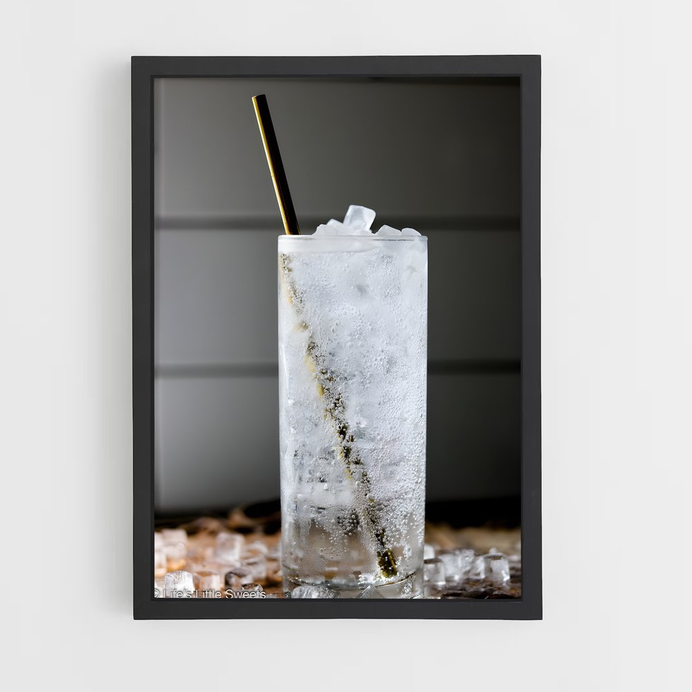 ap-sparkling water-9 cadre Noir