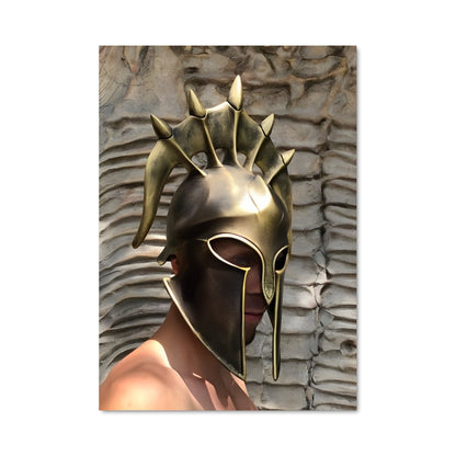 Poster Casque de Sparte