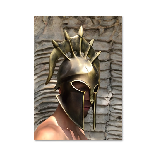 Poster Casque de Sparte