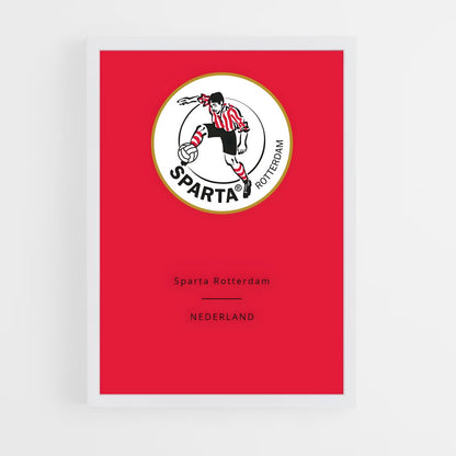 ap-sparta rotterdam-3 cadre Blanc