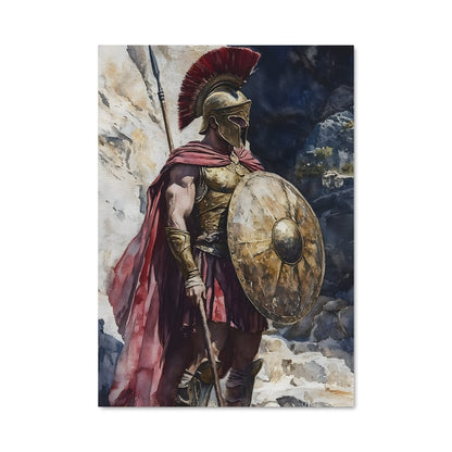 Poster Spartan warrior 3836
