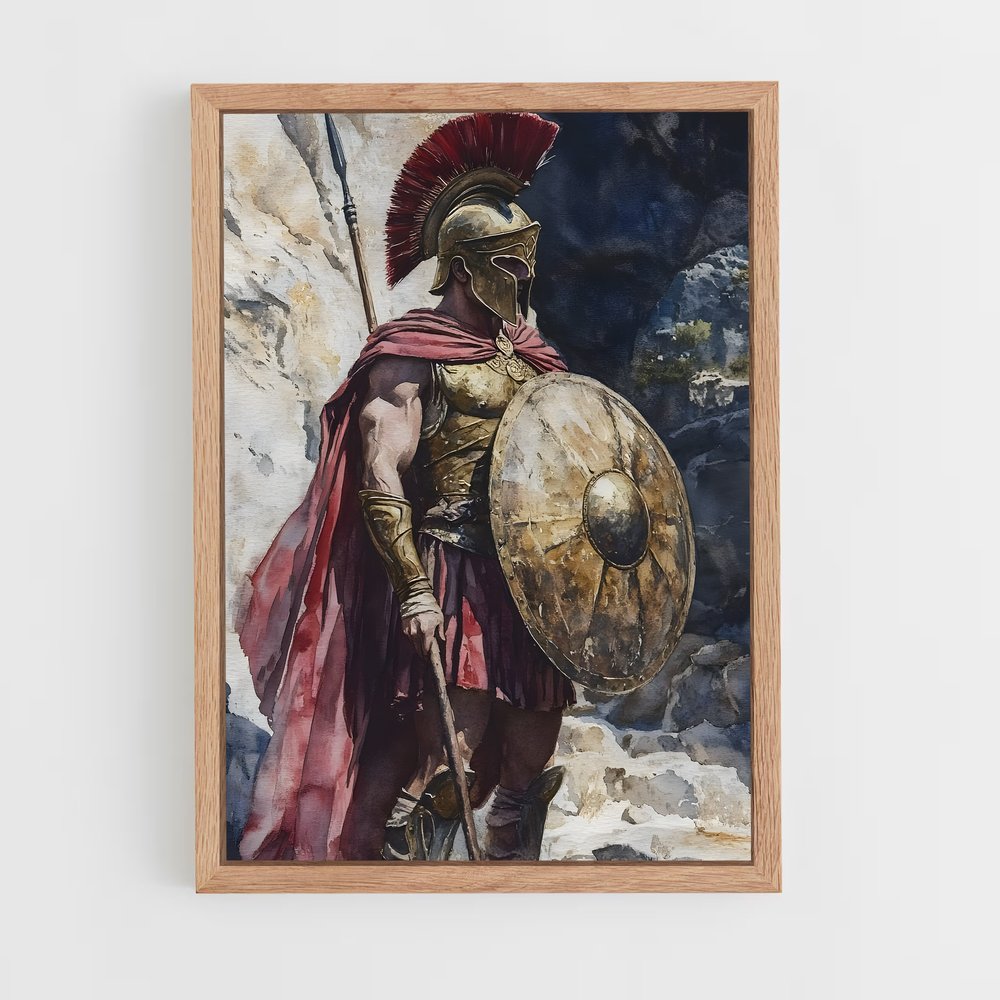 ap-spartan warrior-1 cadre Bois clair