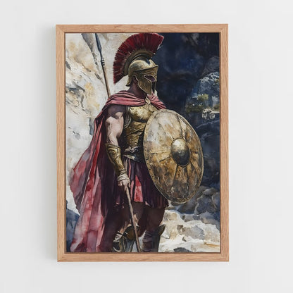 ap-spartan warrior-1 cadre Bois clair