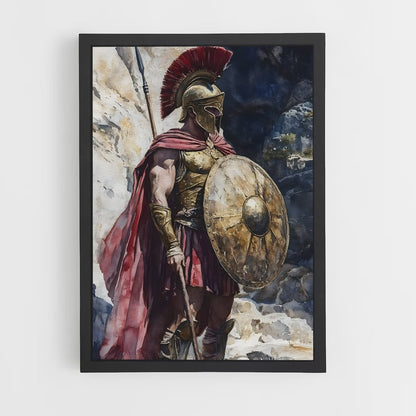 ap-spartan warrior-1 cadre Noir