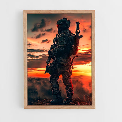 ap-special forces-10 cadre Bois clair