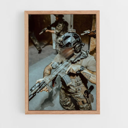 ap-special forces-9 cadre Bois clair