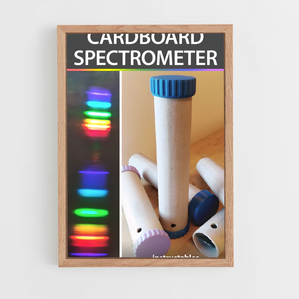 ap-spectroscope-1 cadre Bois clair