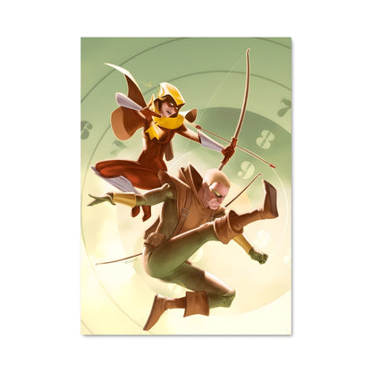 Poster Flèche Rapide