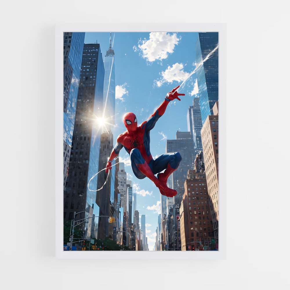 ap-spider man-3 cadre Blanc