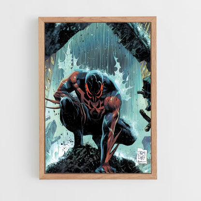 ap-spider man 2099-2 cadre Bois clair