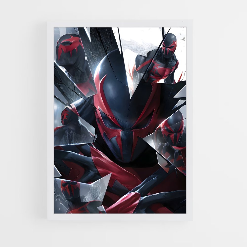 ap-spider man 2099-5 cadre Blanc