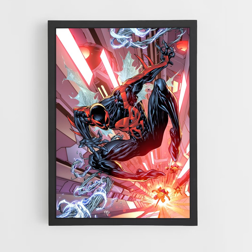 ap-spider man 2099-7 cadre Noir