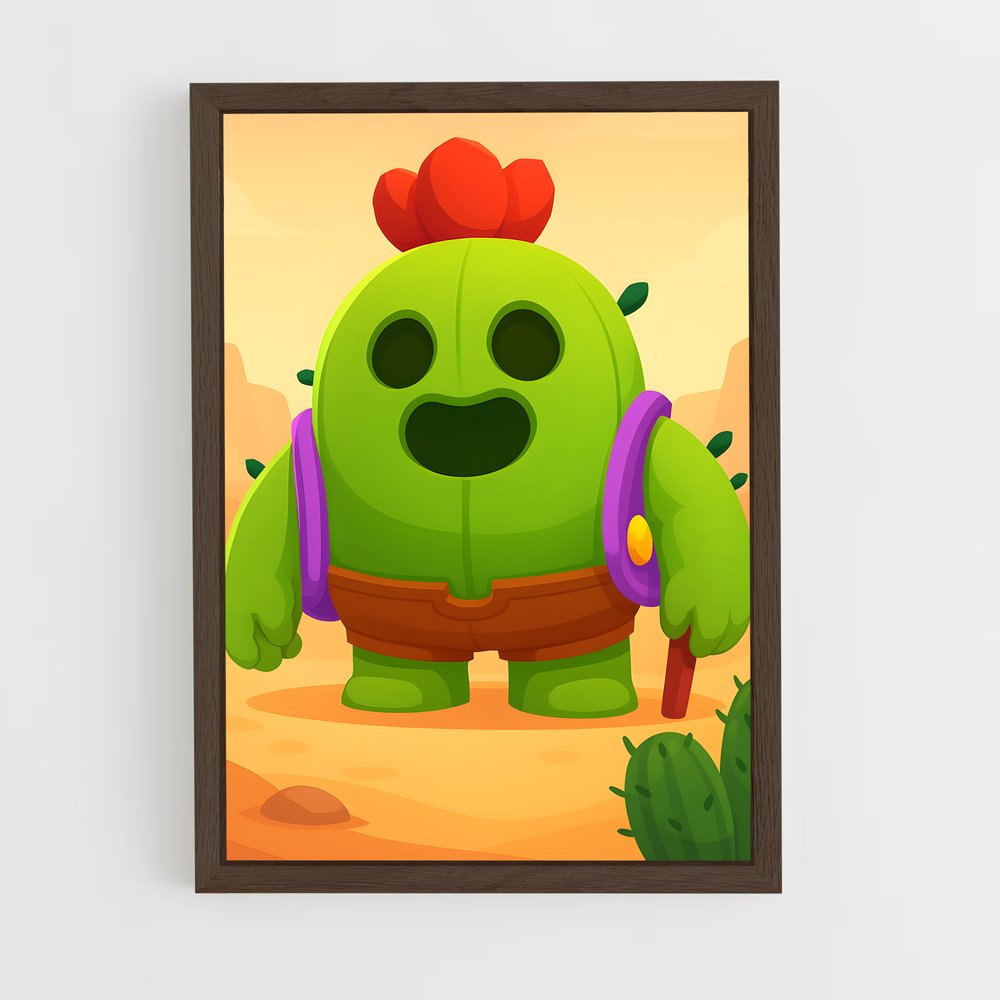 ap-spike-4 cadre Bois foncé