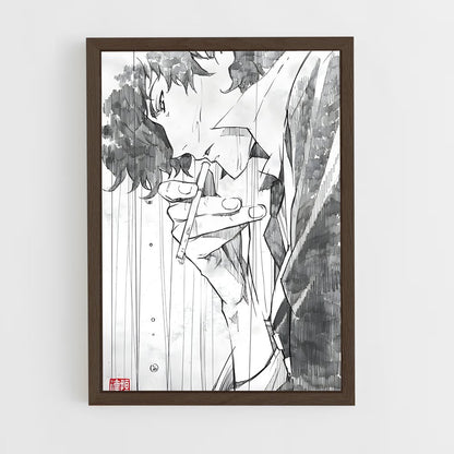 ap-spike spiegel-3 cadre Bois foncé
