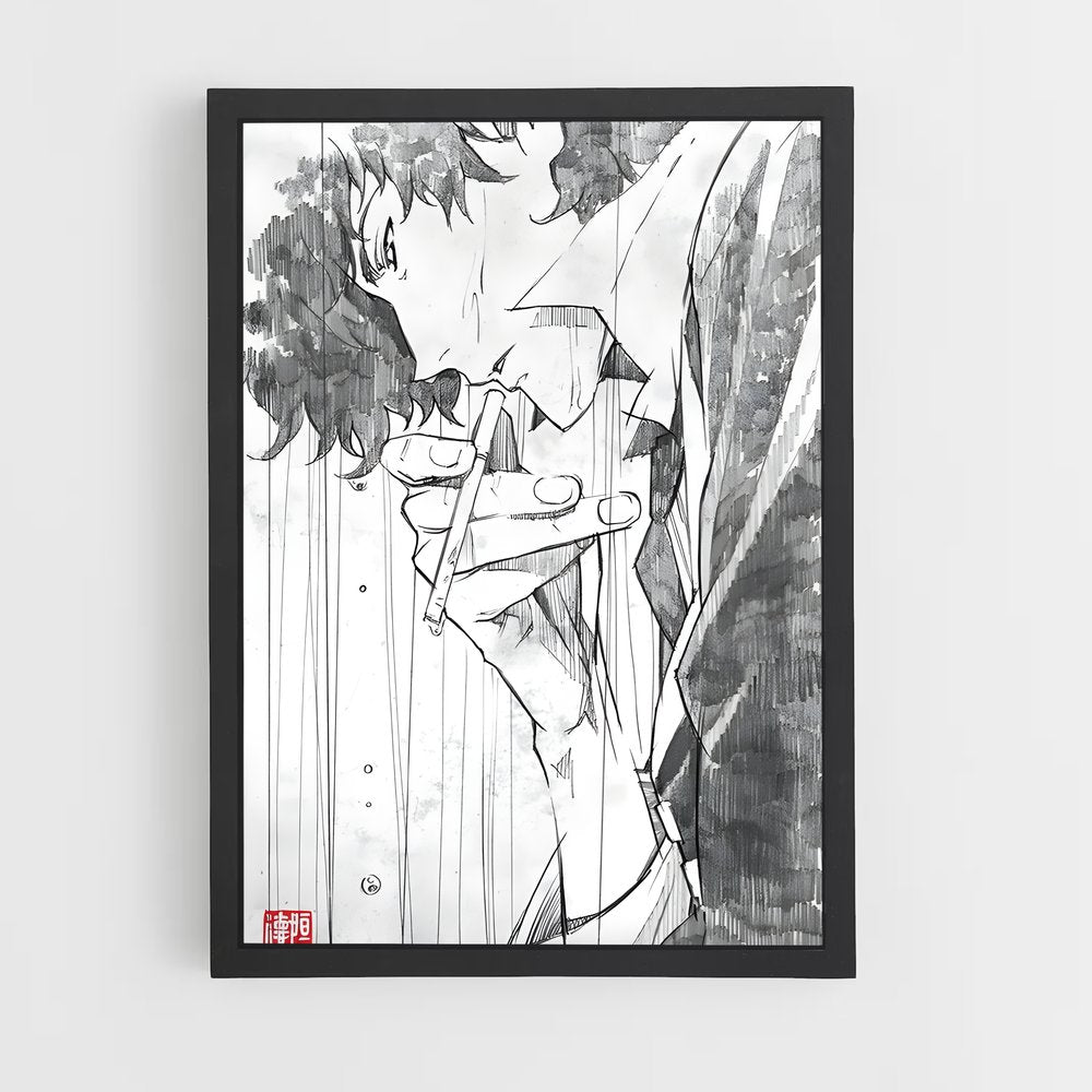 ap-spike spiegel-3 cadre Noir