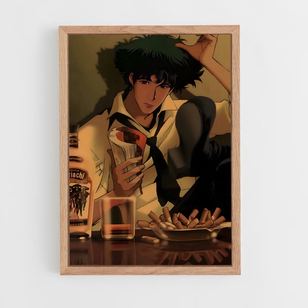 ap-spike spiegel-5 cadre Bois clair