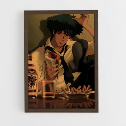 ap-spike spiegel-5 cadre Bois foncé