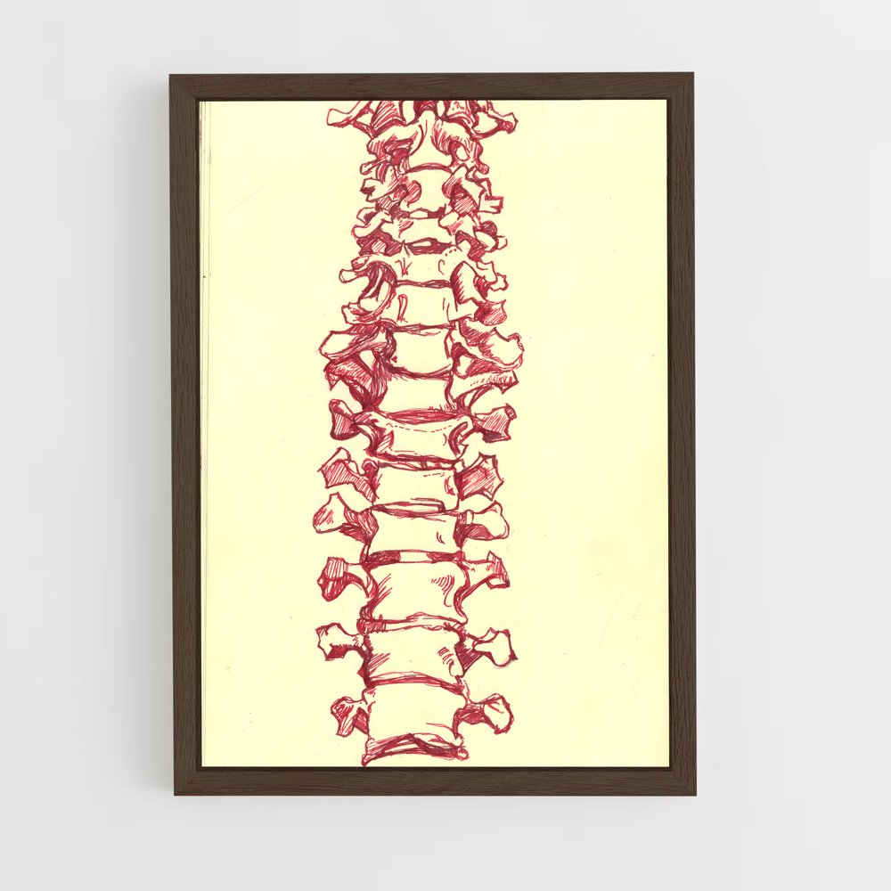 ap-spine-4 cadre Bois foncé