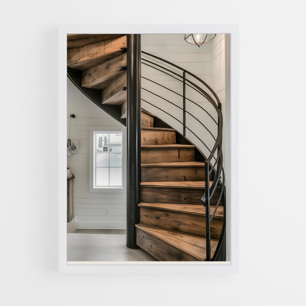 ap-spiral staircases-1 cadre Blanc