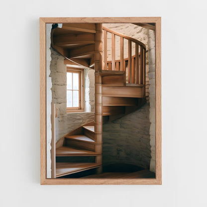 ap-spiral staircases-12 cadre Bois clair