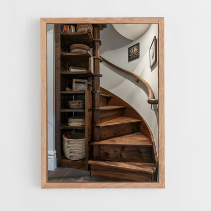 ap-spiral staircases-3 cadre Bois clair
