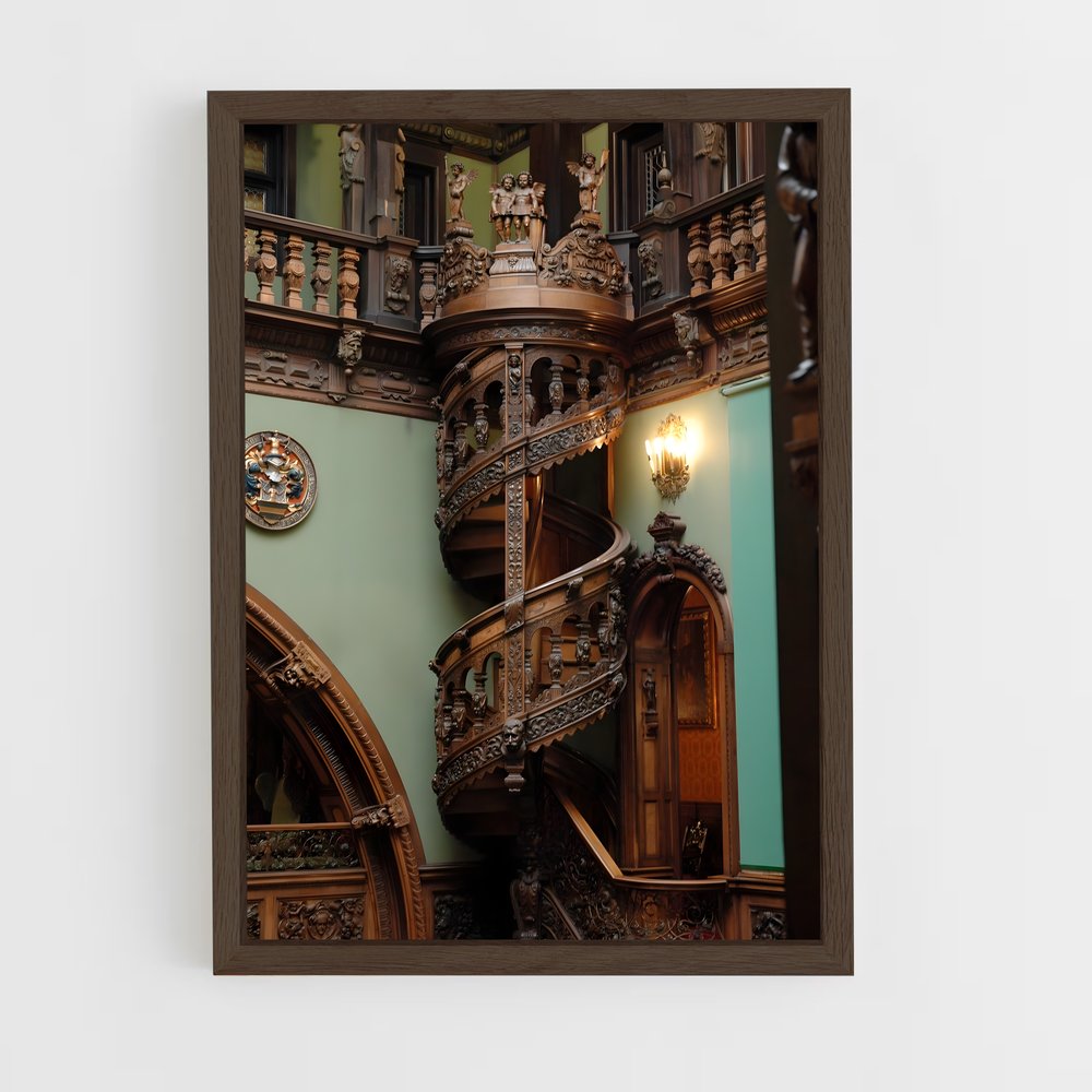 ap-spiral staircases-4 cadre Bois foncé