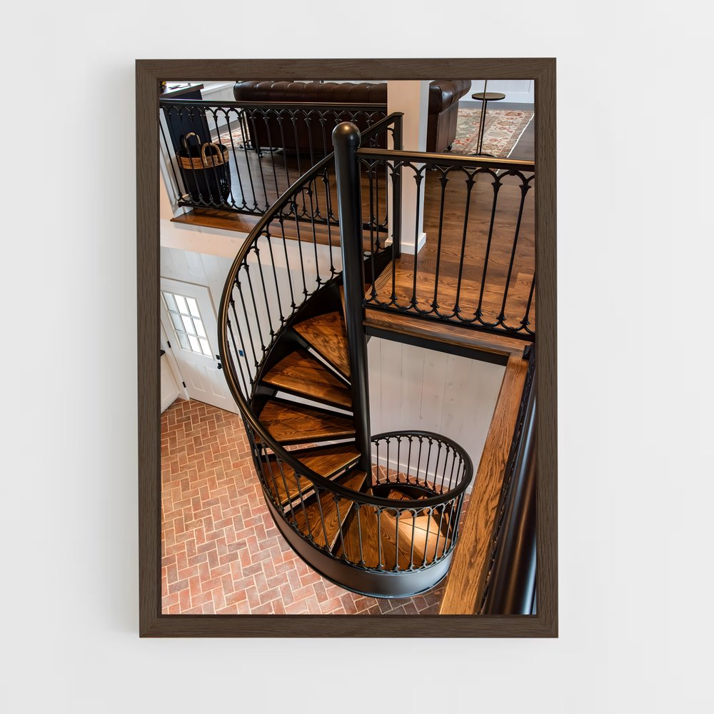 ap-spiral staircases-6 cadre Bois foncé