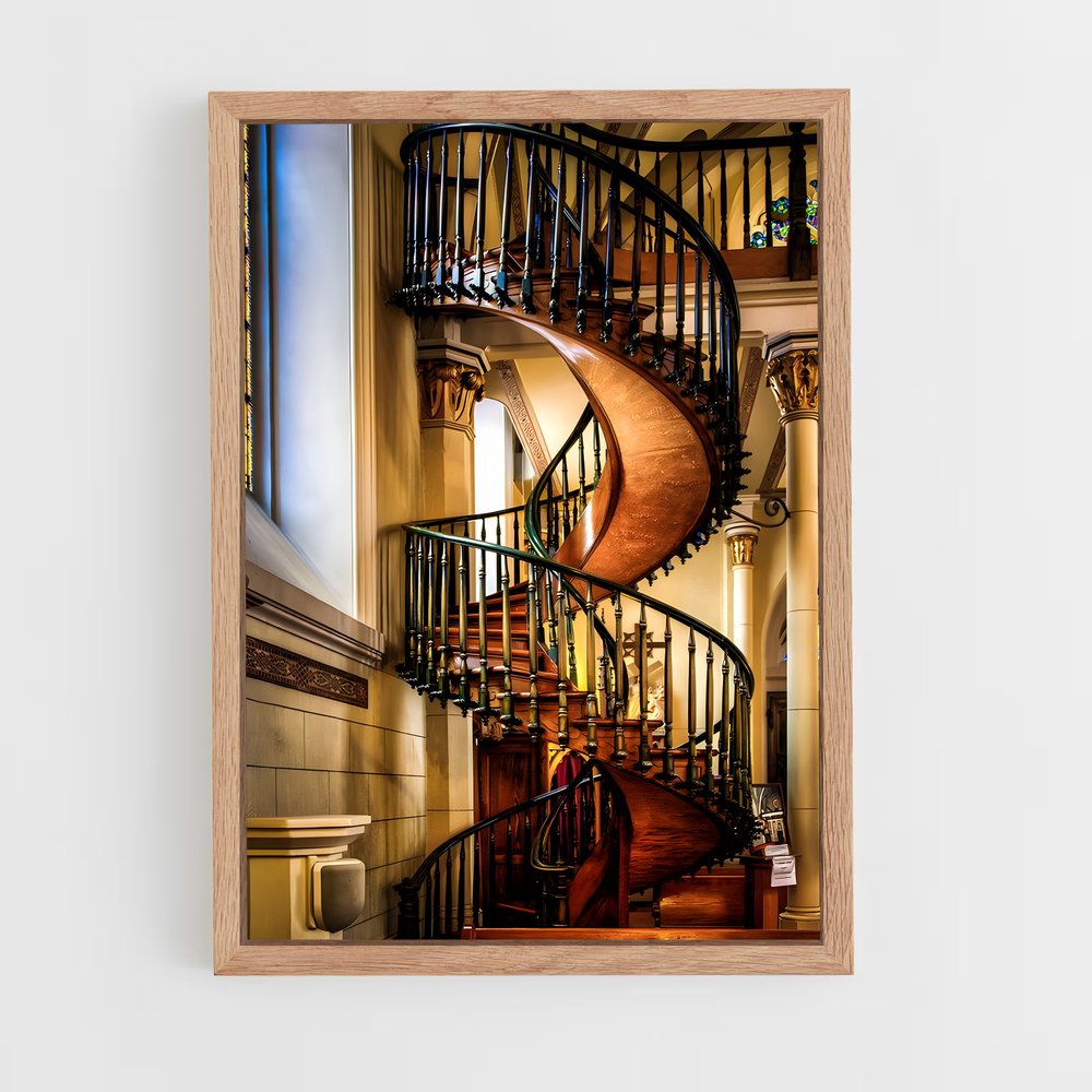 ap-spiral staircases-8 cadre Bois clair