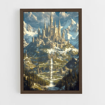ap-spires-12 cadre Bois foncé