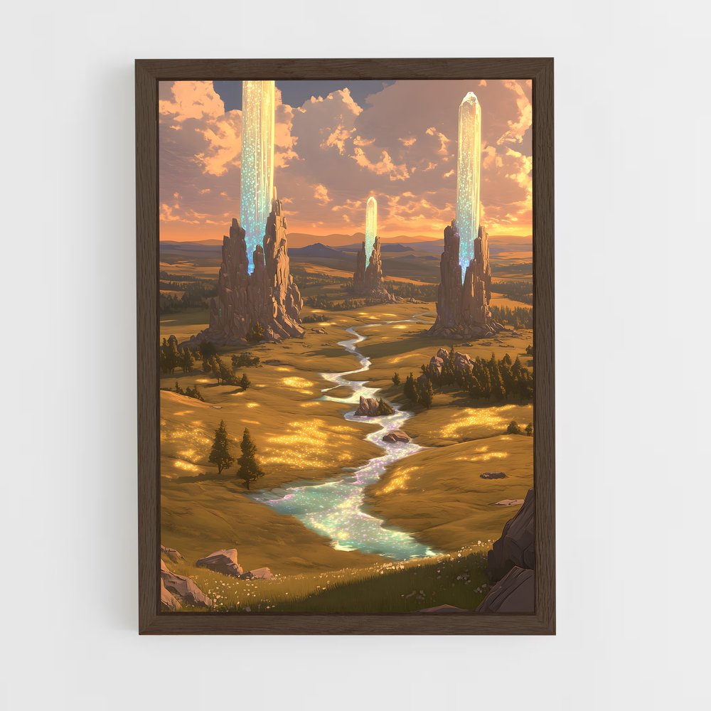 ap-spires-2 cadre Bois foncé