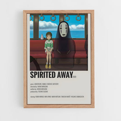 ap-spirited away-7 cadre Bois clair