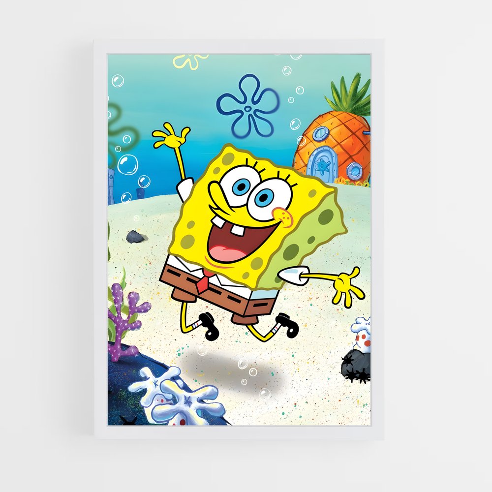 ap-spongebob-2 cadre Blanc