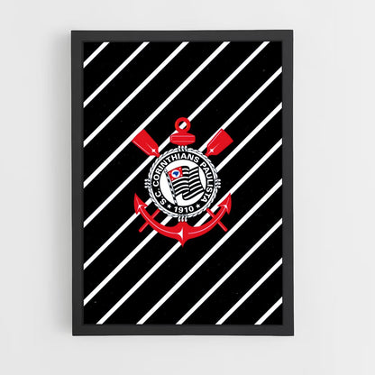 ap-sport club corinthians paulista-3 cadre Noir